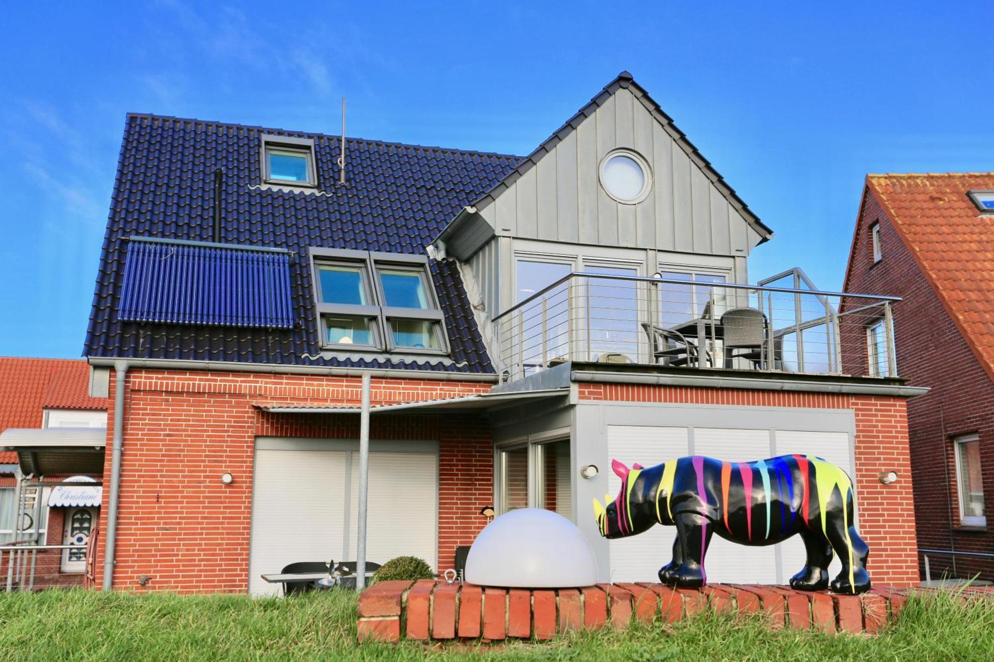 Fewo Kaphaus Auf Juist Buitenkant foto